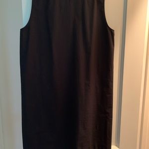 Black cotton Everlane dress